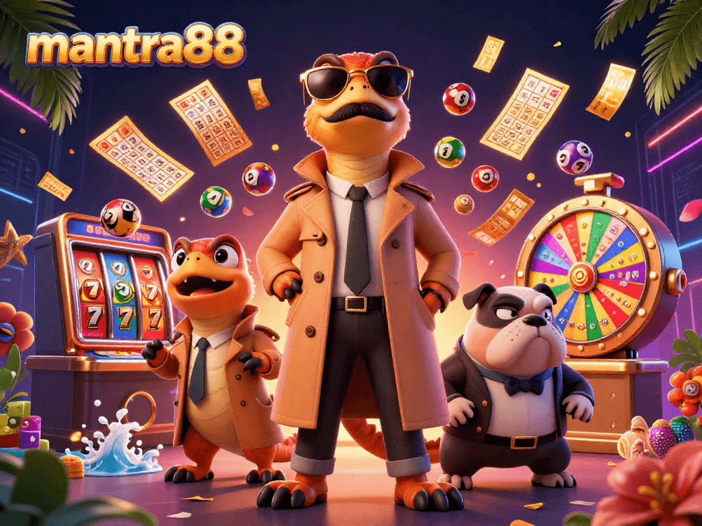 Experience the thrill of mantra88 with colorful casino dynamics and three raptors in disguise!