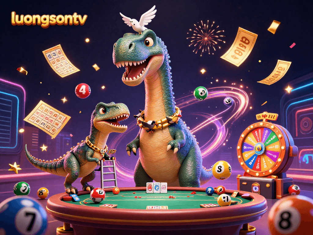 Engage in thrilling games at luongsontv, where animated characters bring every moment alive.