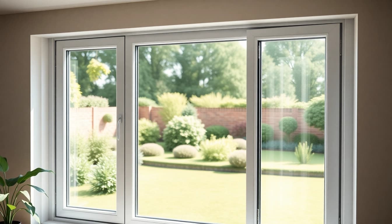 Explore double glazed windows highlighting energy efficiency and modern design in a home.