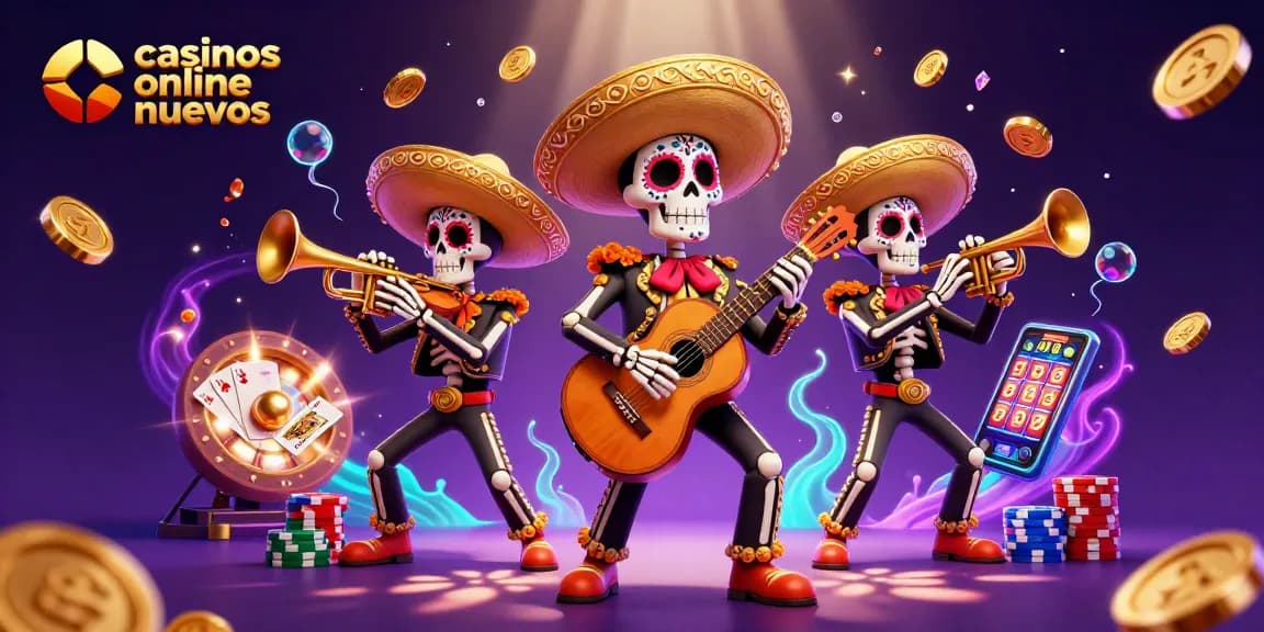 Los casinos online nuevos ofrecen diversión con una banda de mariachis y abundantes premios.