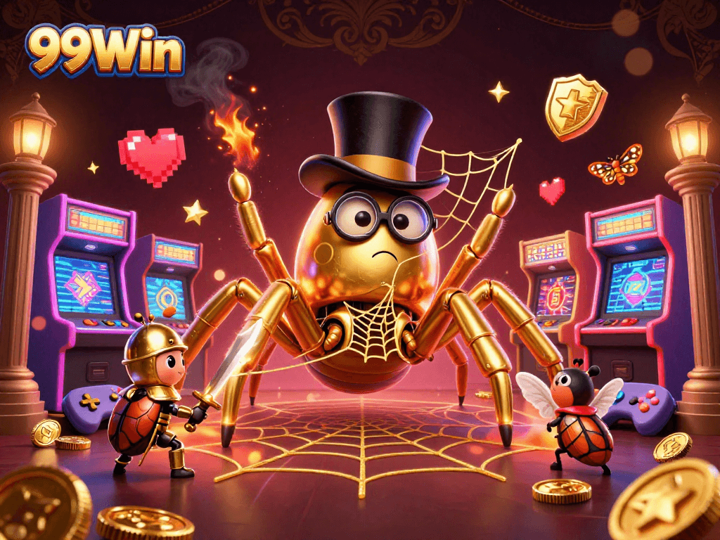 Engage in thrilling gameplay at 99Win with a vibrant casino atmosphere and colorful elements.