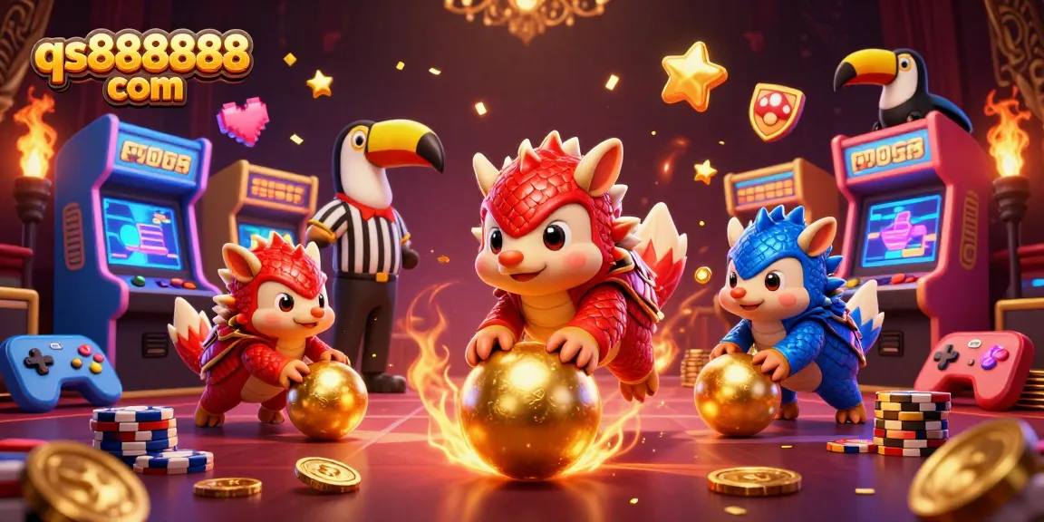 Experience dynamic casino gaming action with qs888888 com and vibrant animated pangolins.
