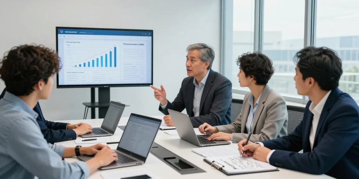 Strategic meeting with an SEO Consultant enhancing marketing growth for ambitious founders