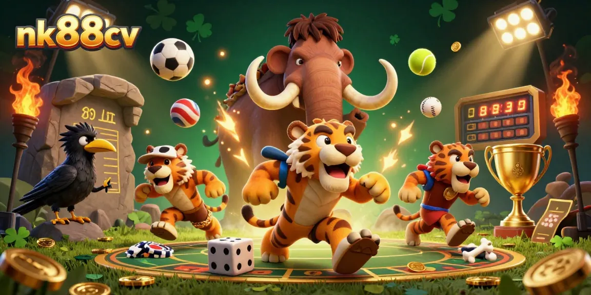 Experience thrilling gameplay at nk88cv with a prehistoric casino and dynamic sports elements.