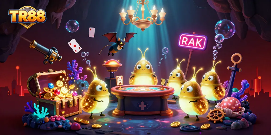 TR88 players enjoying vibrant games in a dynamic casino atmosphere.