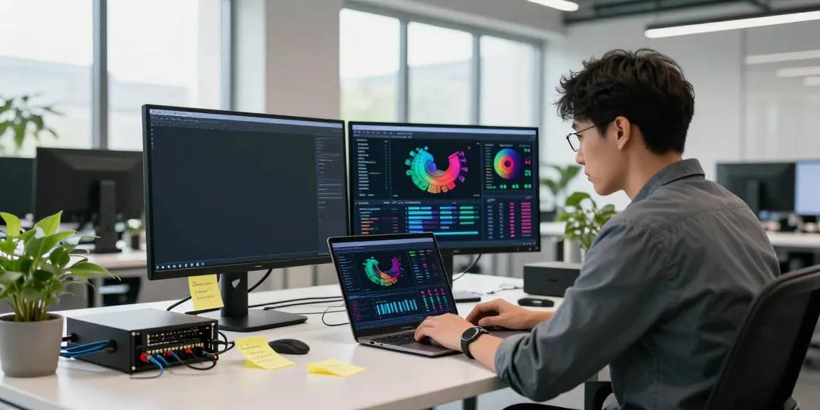 AI Token Economy Power Infrastructure Analysis in a Modern Tech Workspace