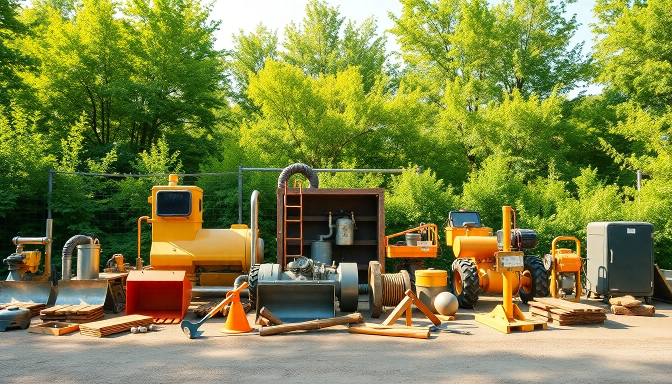 Highlighting Columbia Falls equipment rental options amidst a vibrant outdoor setup.