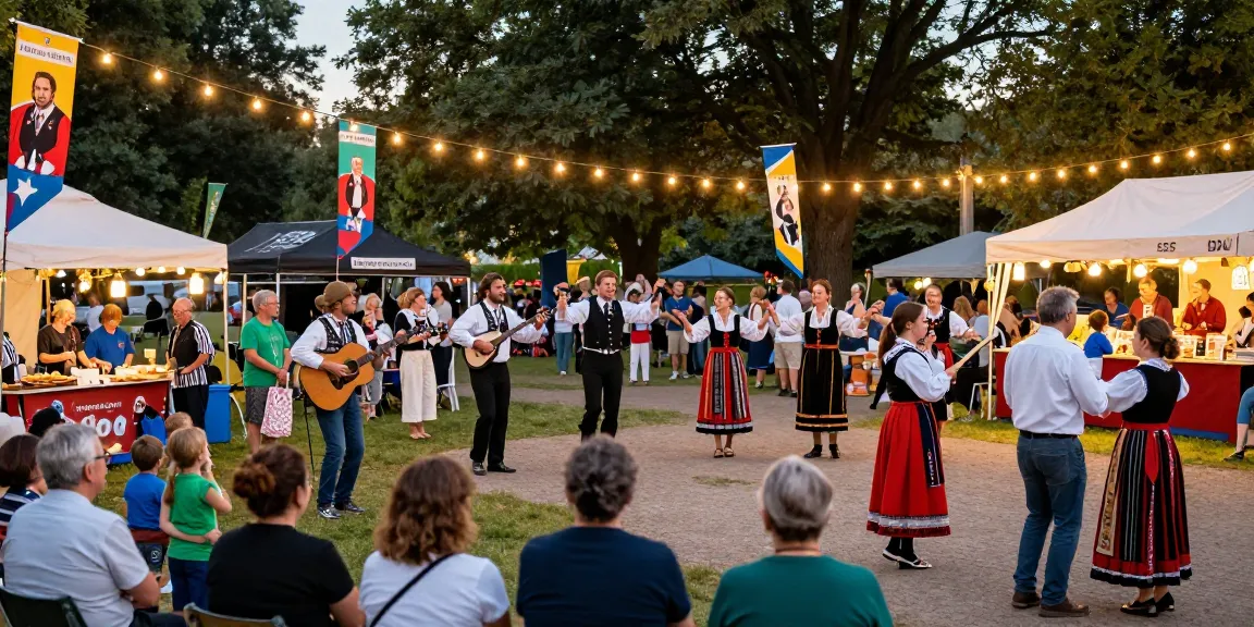Enjoying the vibrant cultural festival with M98 สล๊อตเว็บตรง as part of the celebration, showcasing traditional Breton music, dance, and local delicacies.