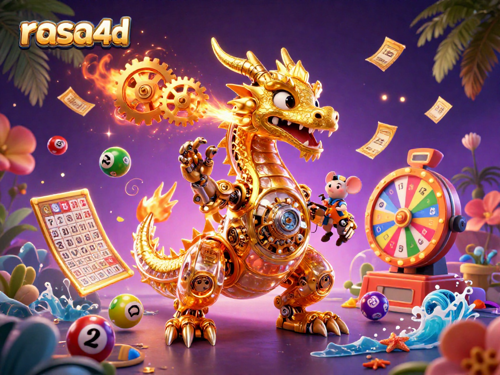Rasa4d mengajukan tiket loto emas dalam suasana pertandingan dengan bola berwarna-warni.