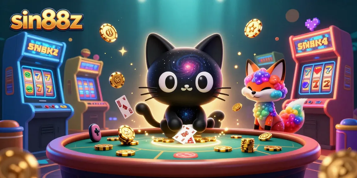 Experience sin88z with a cosmic-themed casino featuring enticing gaming elements and characters.