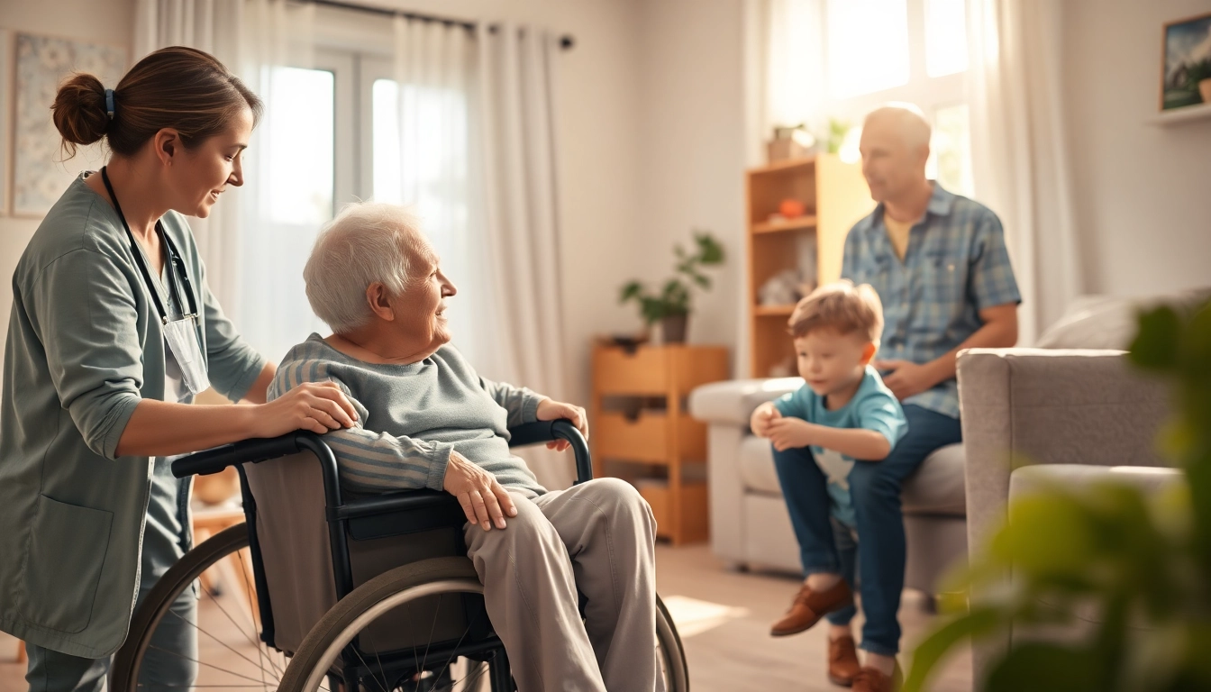 Providing NDIS support services with compassionate caregivers in a home environment.