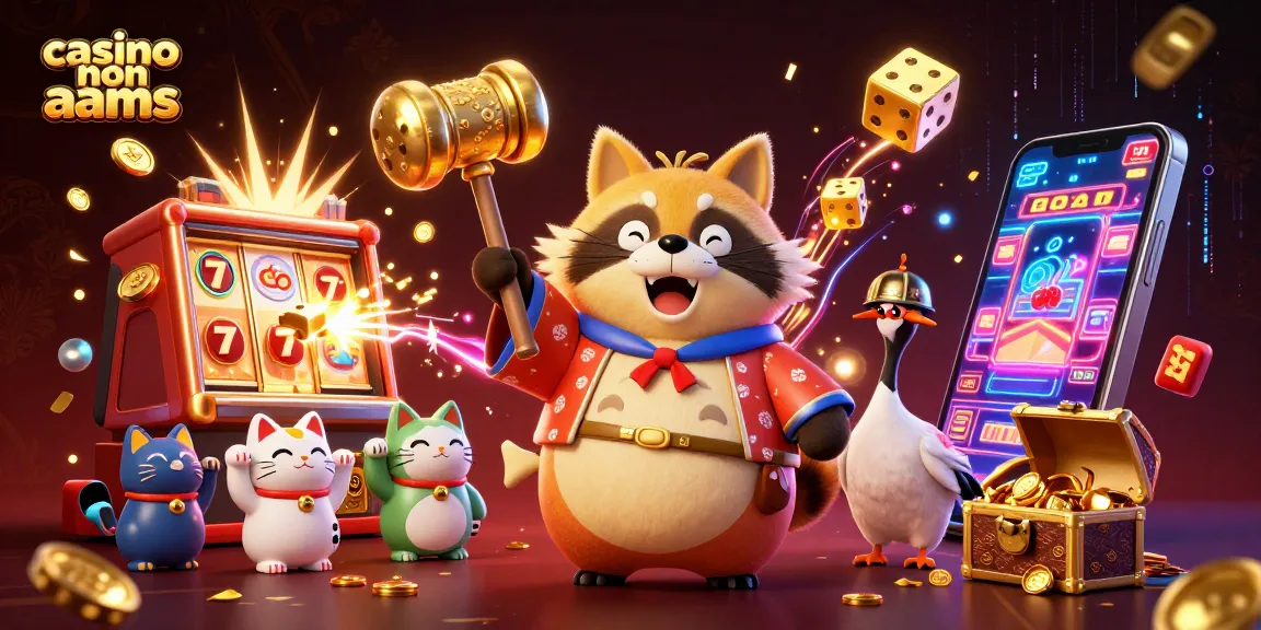 giocati nei migliori casino non aams con personaggi fortunati e macchinette 3D