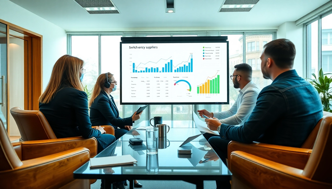 How to Switch Business Energy Supplier Efficiently and Save Costs