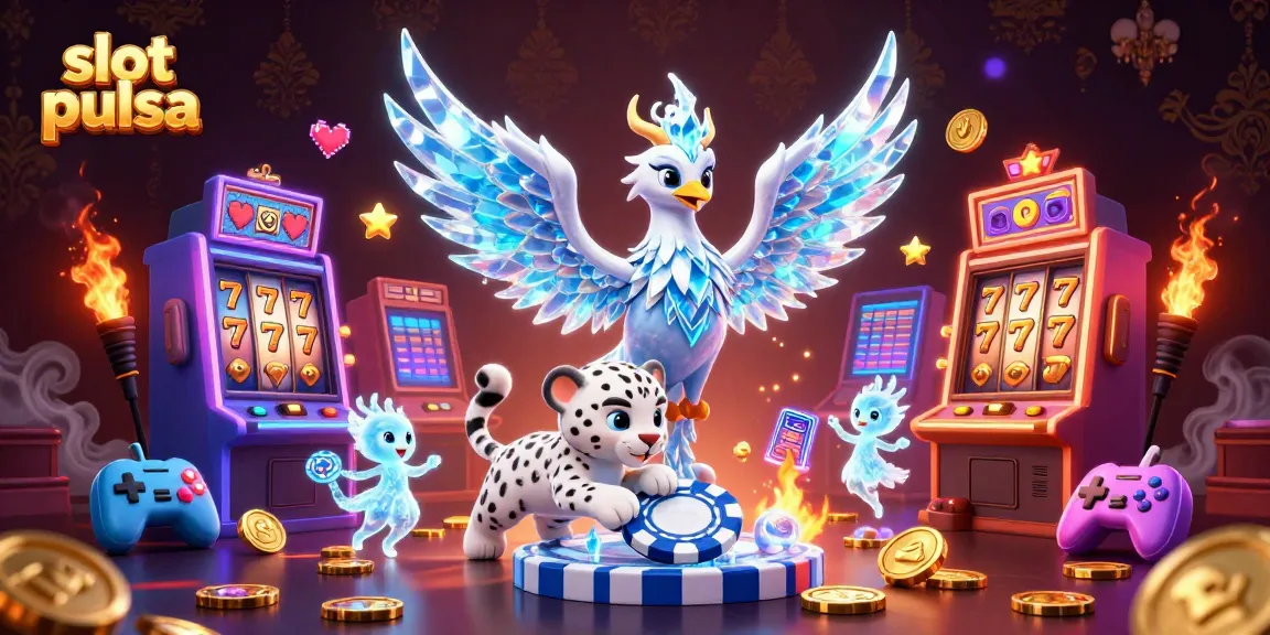 Permainan slot pulsa untuk menang mudah dengan grafis menarik dan karakter beriluminasi