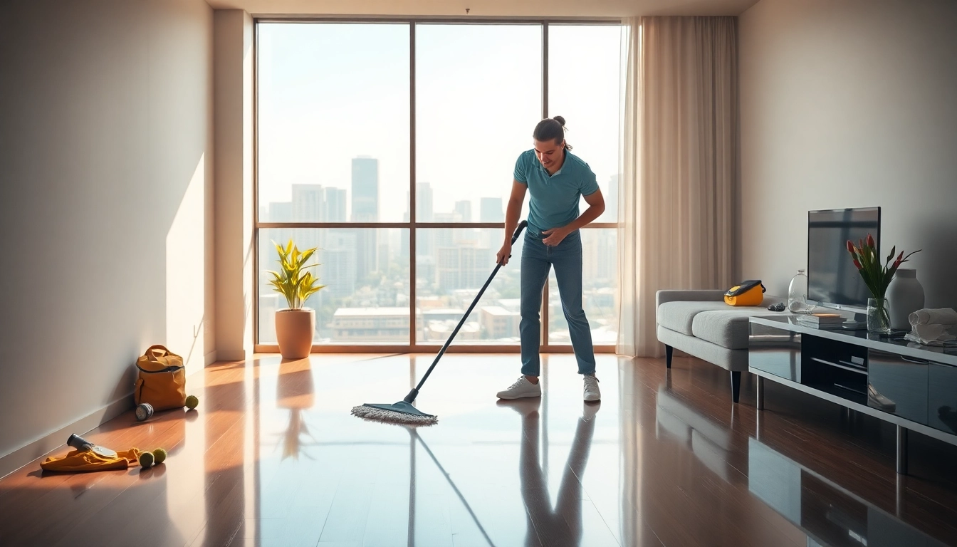 Professionally executed bond cleaning brisbane service in a bright, immaculate apartment setting.