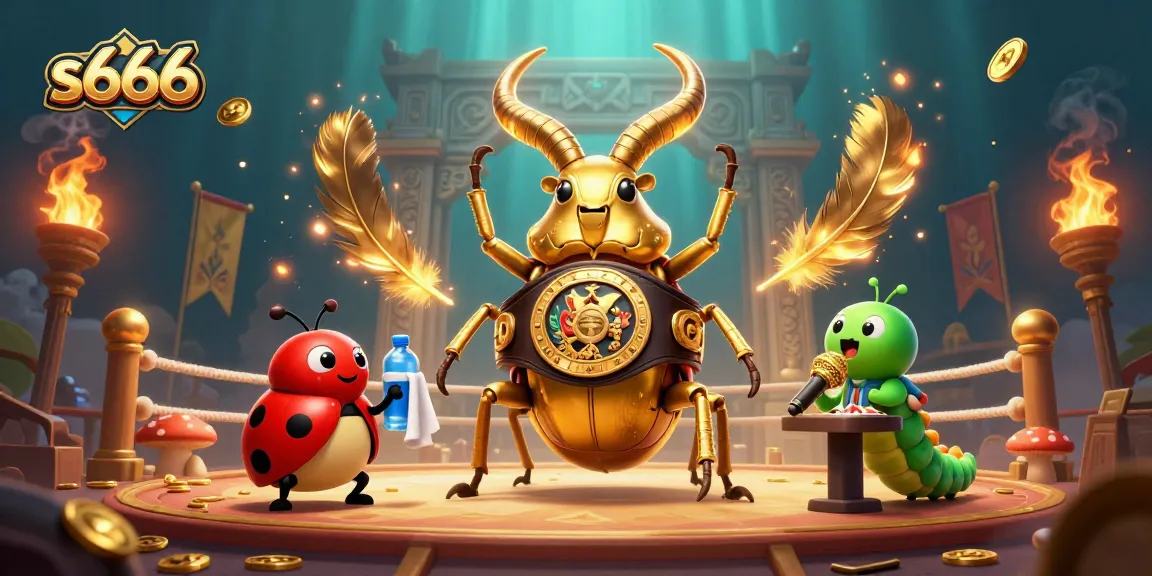 Bet on thrilling moments with s666 in this vibrant 3D casino battle scene.