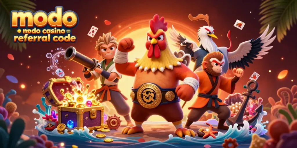 Engage with Modo Casino referral code for exciting gaming rewards and exclusive promotions.