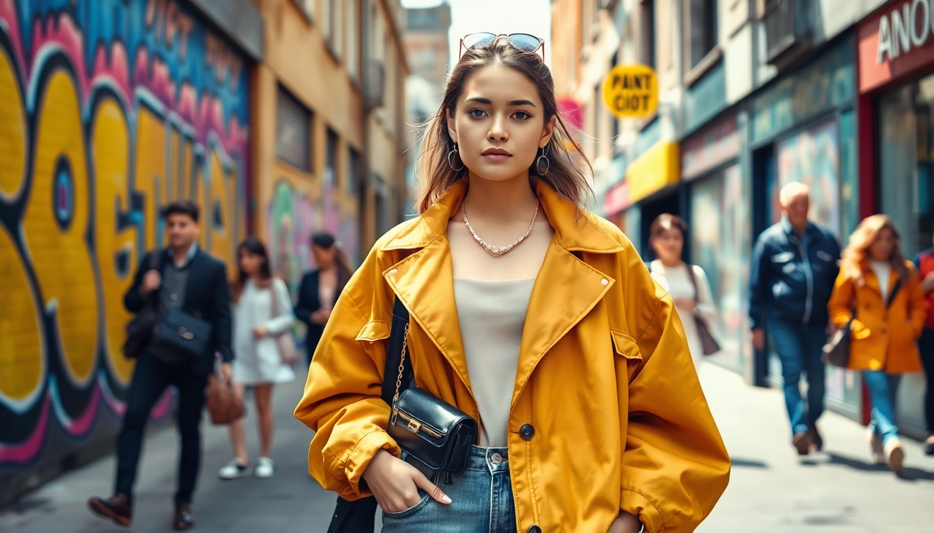 Verken stijlvolle mode met thefashionway.nl door een fashion blogger in een levendige stadsomgeving.