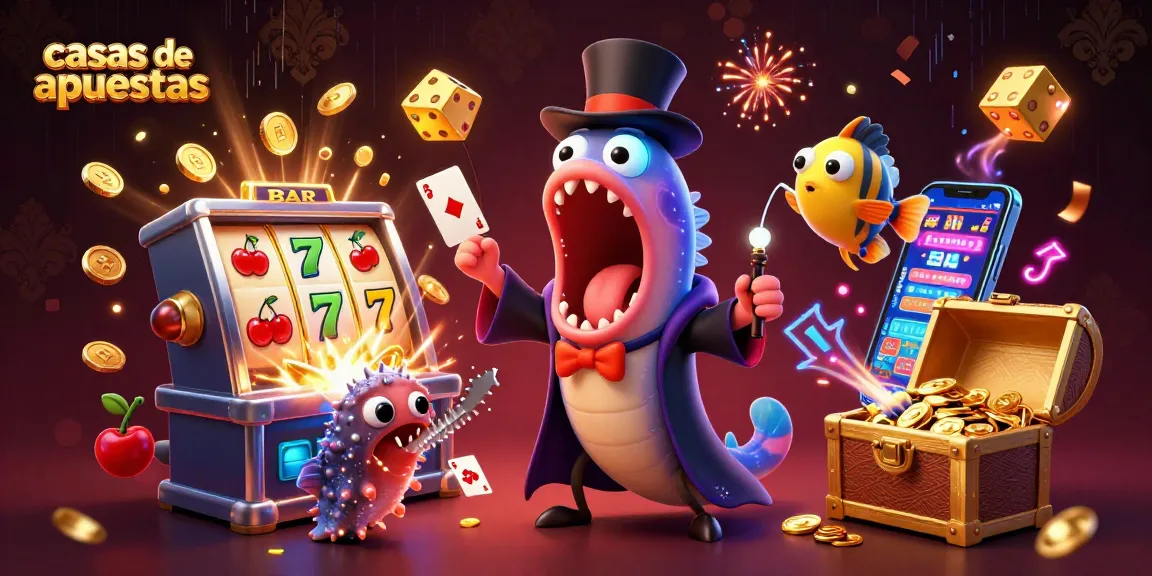Las casas de apuestas ofrecen acción emocionante con un espectáculo de luces y símbolos en un escenario vibrante.