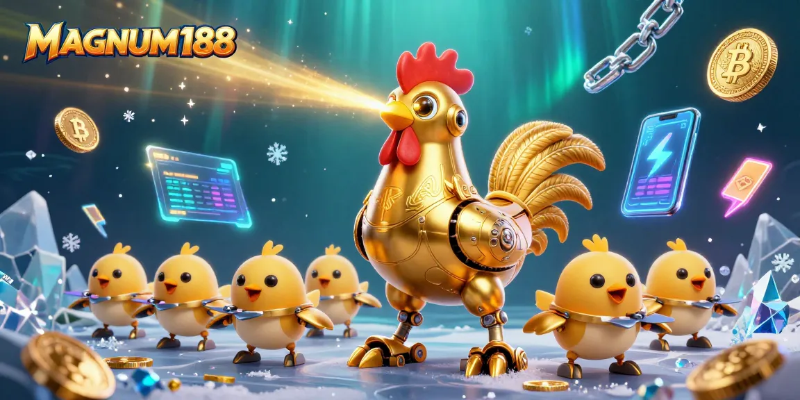 Experience MAGNUM188 with thrilling slot games and vibrant crypto contexts enveloping dynamic characters.