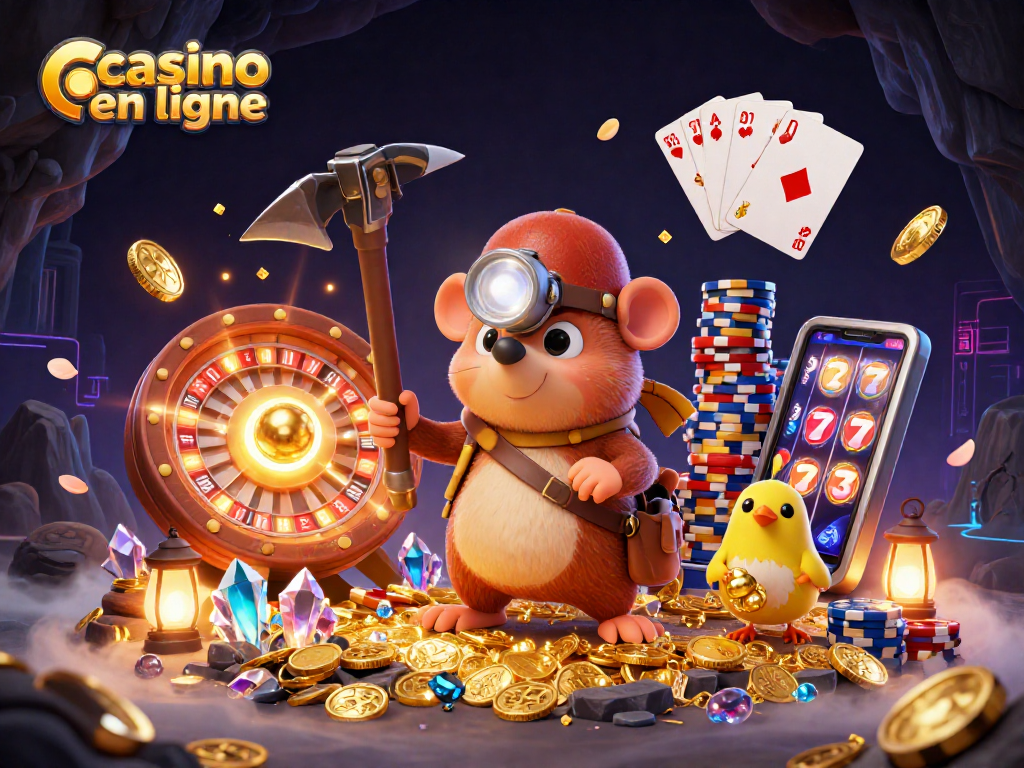Gagnez en explorant un casino en ligne dynamique avec des trésors et des jeux palpitants.