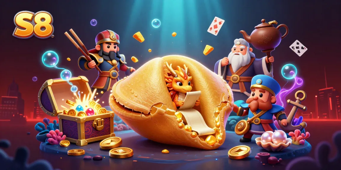 Experience thrilling gameplay at S8 with dynamic treasures and magical characters.