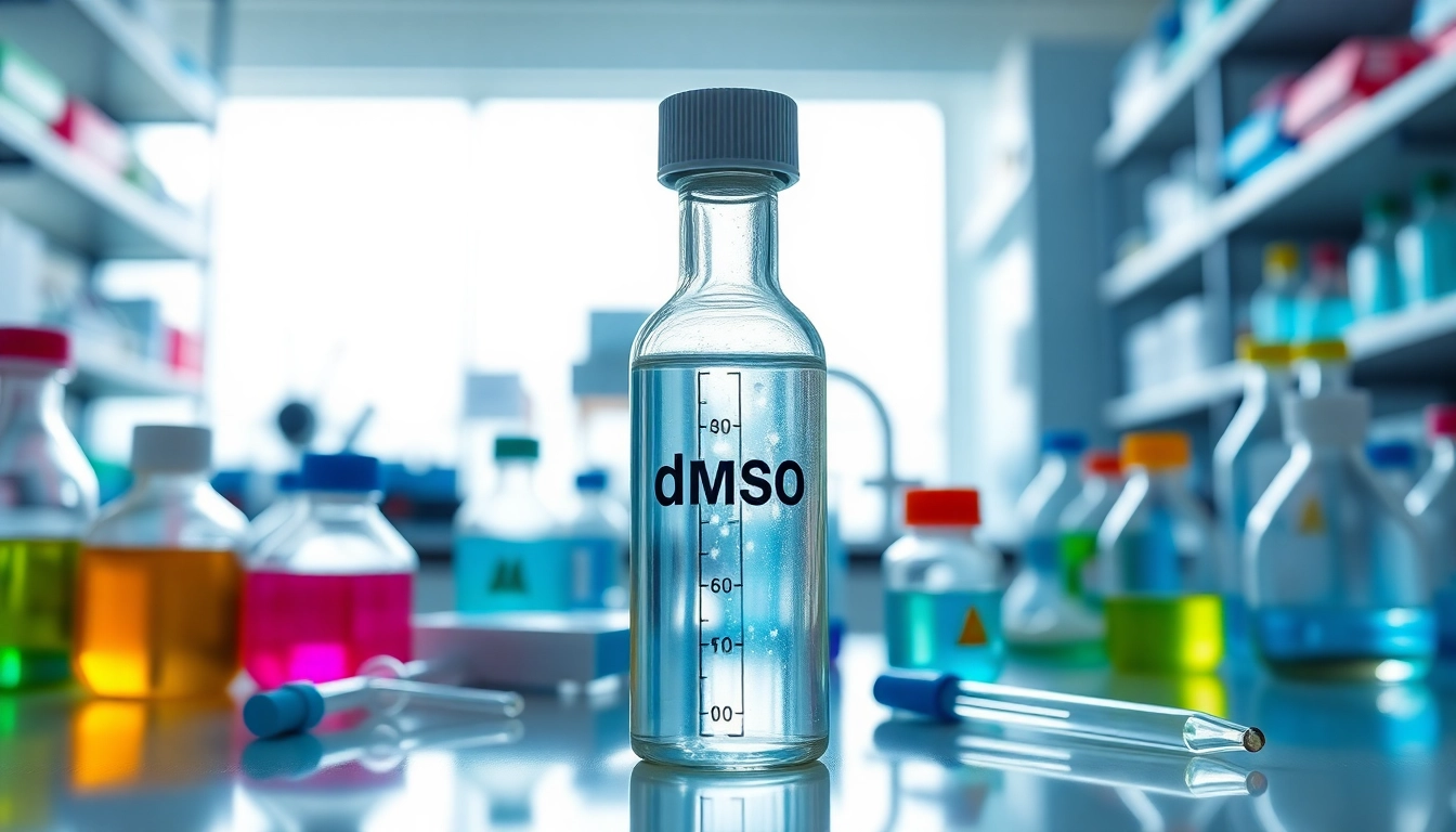 Investigating dmso in a laboratory setting with a focus on purity and scientific methods.