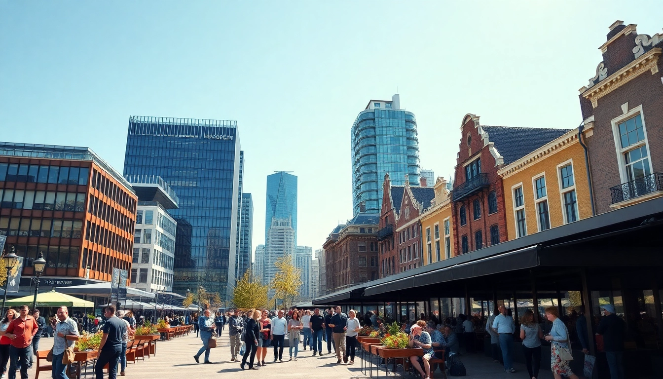 Ontdek allesinrotterdam.nl met een levendige stadsverkenning van Rotterdam.