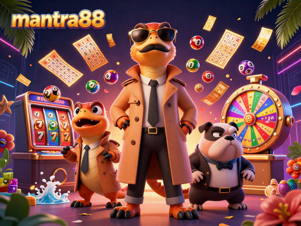 Experience the thrill of mantra88 with colorful casino dynamics and three raptors in disguise!