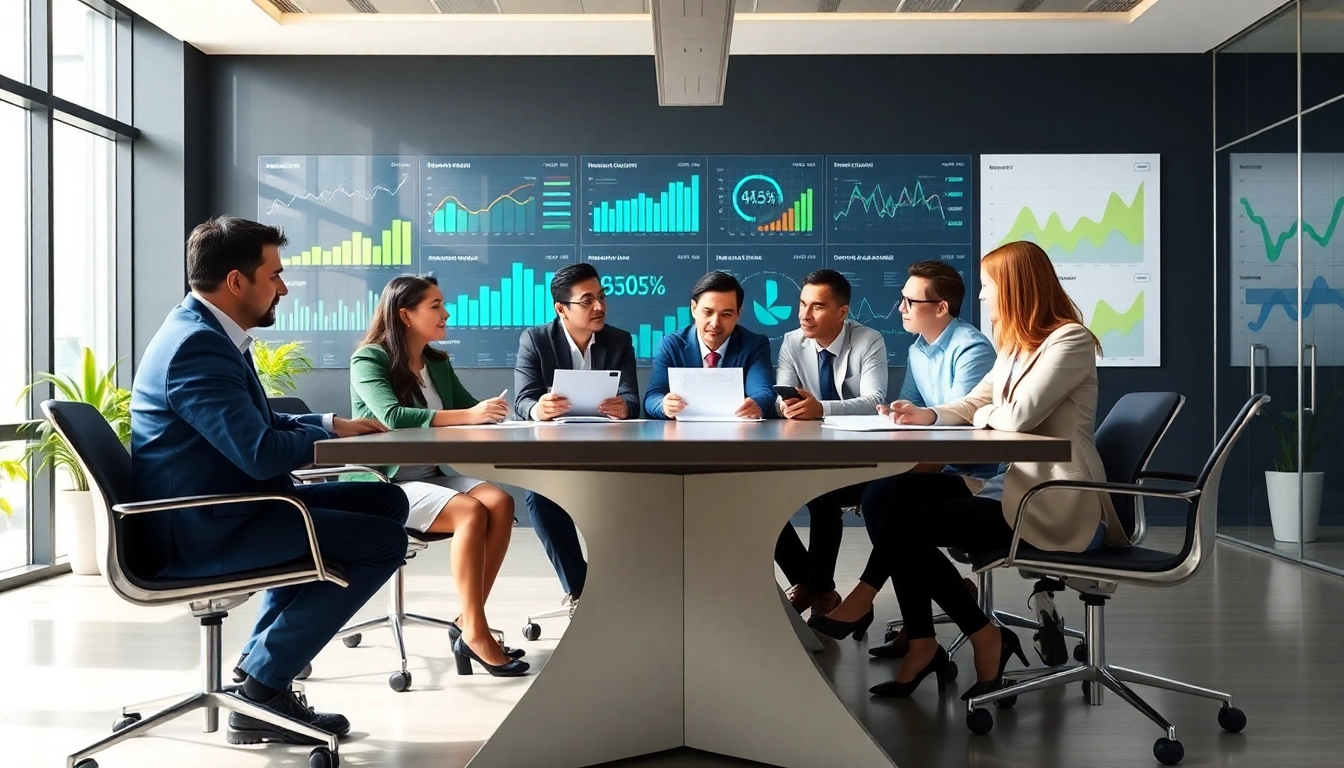 Building a B2B SEO agency strategy in a modern office environment