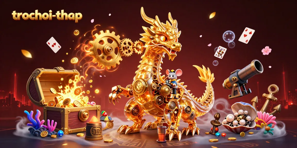 Experience the thrilling trochoi-thap adventure with explosive treasures and engaging game elements.