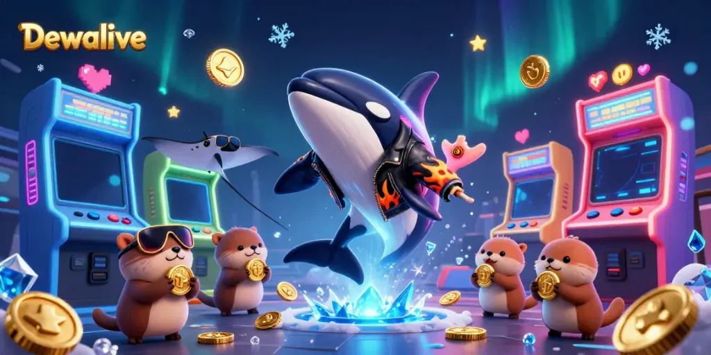 Dewalive offers an engaging experience with interactive characters in a vibrant online gaming environment.