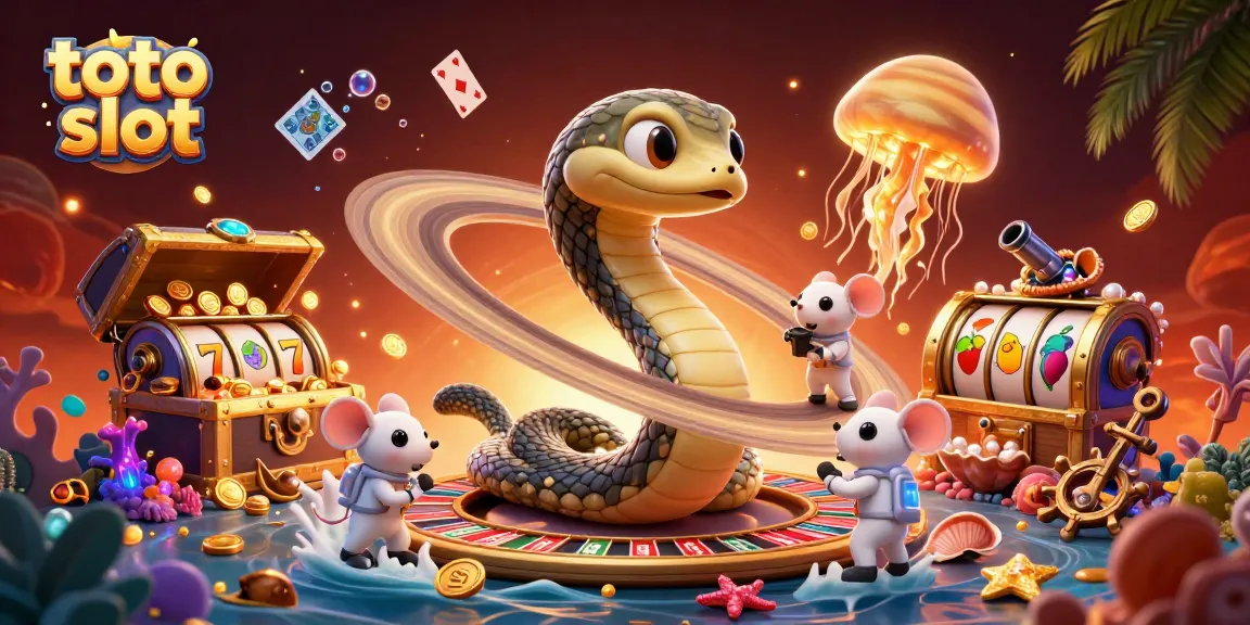 Experience thrilling fun with toto slot featuring dynamic gambling elements and playful cosmic characters.
