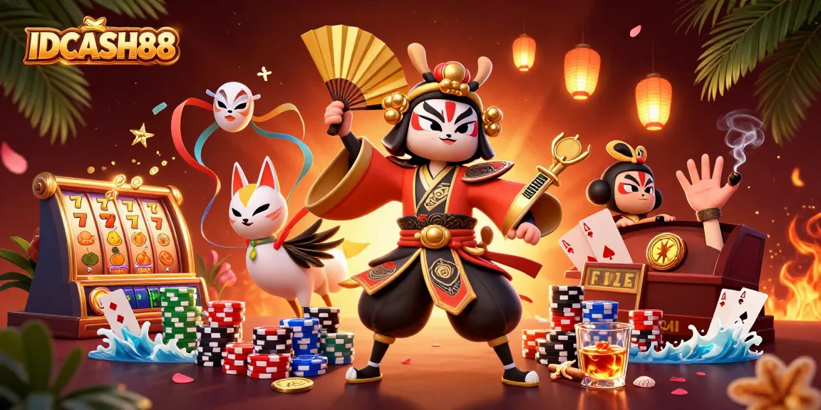Experience the thrill of winning at IDCASH88 with exciting slot games and vibrant casino action.