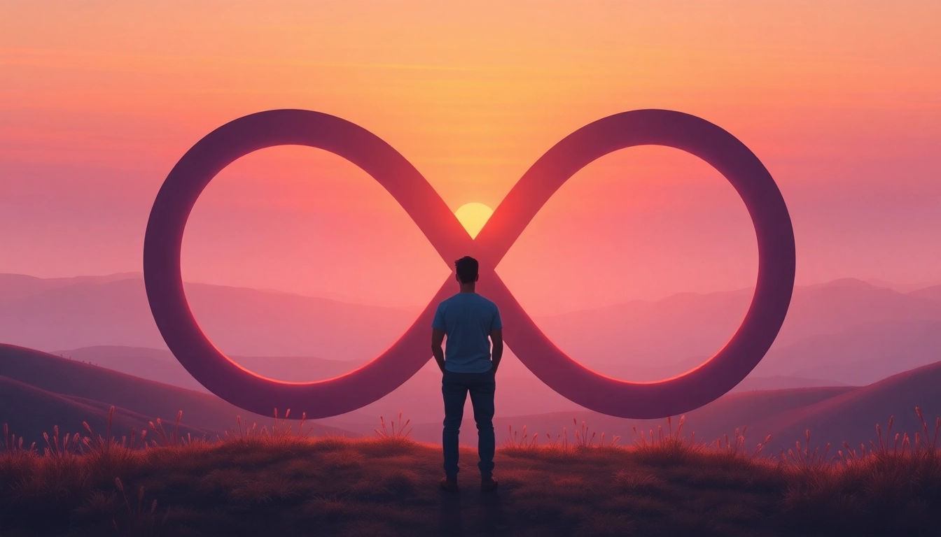 Beleef de tijdloosheid van eeuwigheid.nl in een serene, contemplatieve omgeving.