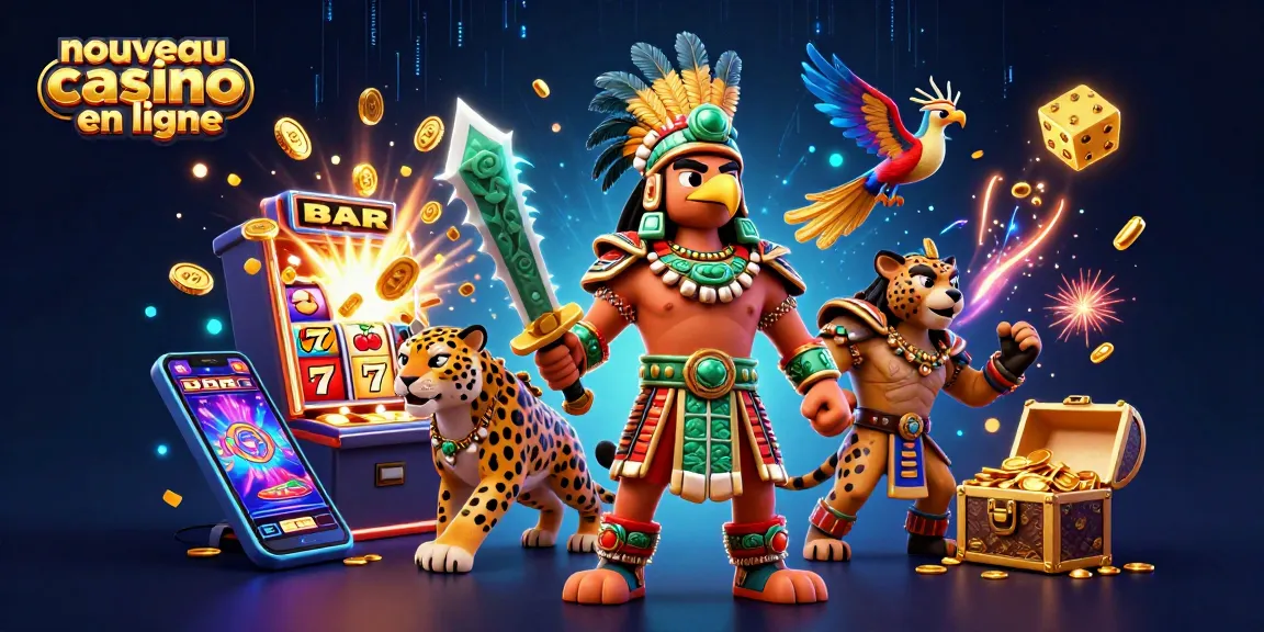 Découvrez des jeux au nouveau casino en ligne avec des personnages colorés et une ambiance dynamique.