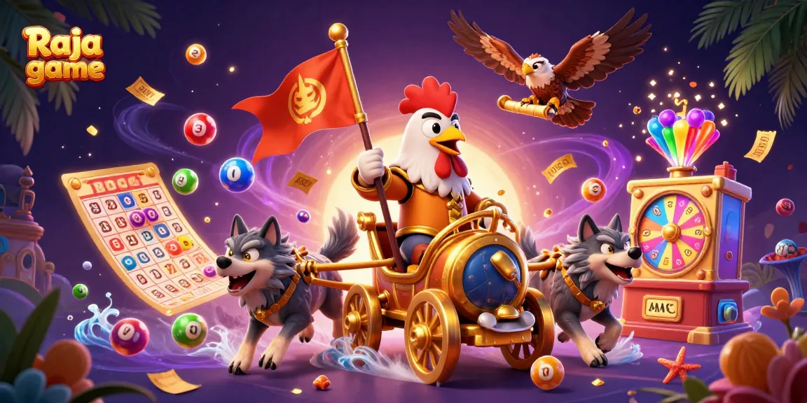 Experience thrilling wins on Raja game with dynamic gameplay illustrated in a vibrant scene.