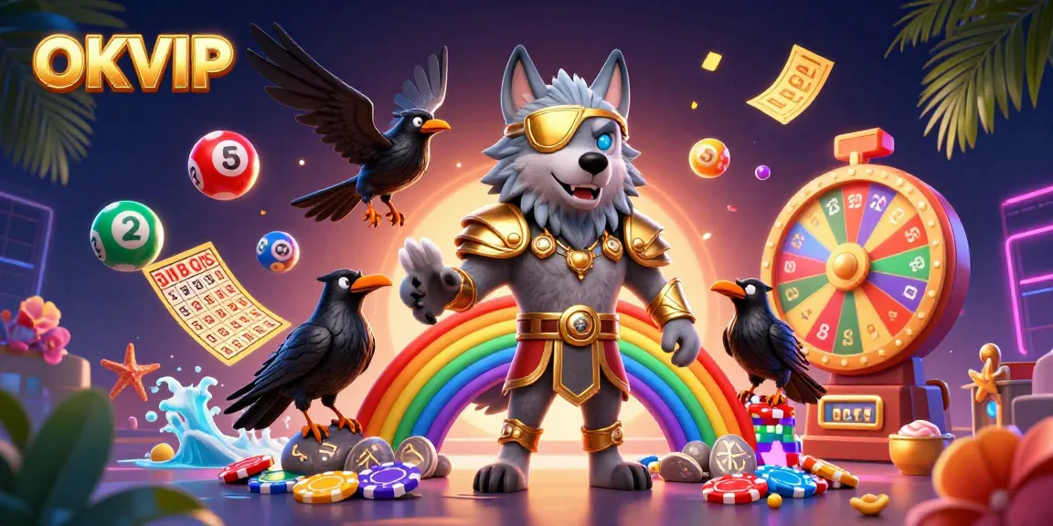 Experience the exciting world of OKVIP, where Norse mythology meets casino thrills with vibrant gaming elements.