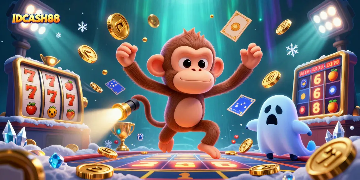 Experience thrilling gameplay at IDCASH88 with engaging slot machines and a mystical casino atmosphere.