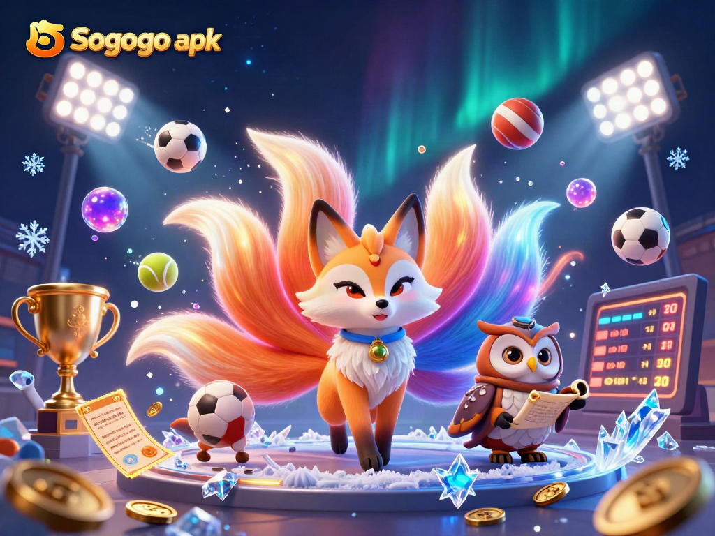 Engage with Sogogo apk for exciting sports betting adventures featuring vibrant characters