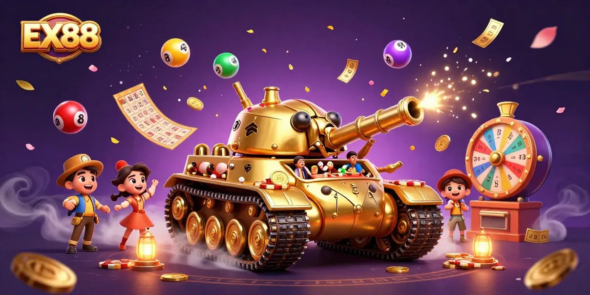 Experience the action-packed vibe of EX88 with a vibrant casino adventure bursting with excitement and winning moments.