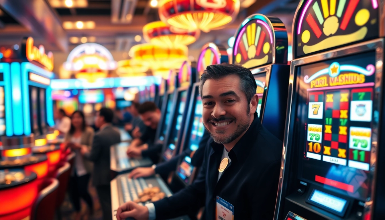 Slot gacor menawarkan pengalaman bermain yang mendebarkan di kasino yang ramai.