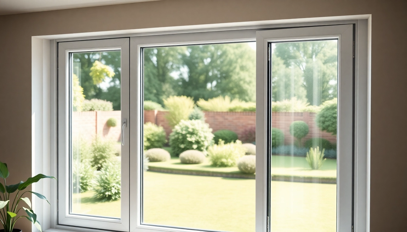 Explore double glazed windows highlighting energy efficiency and modern design in a home.