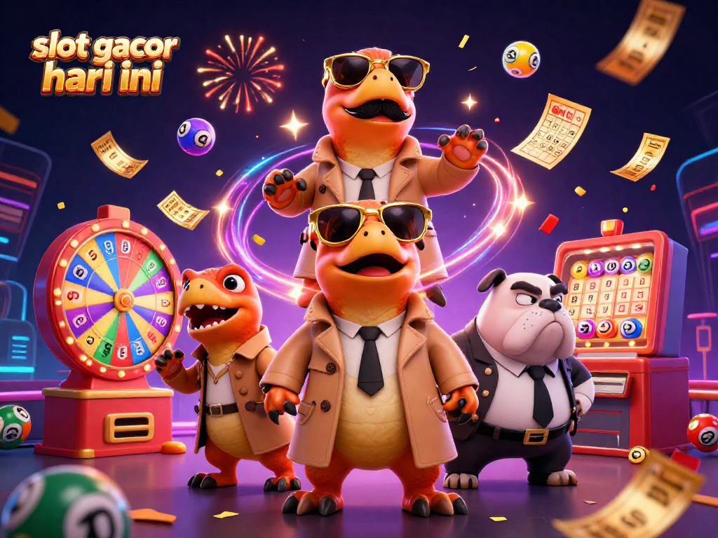 Engage with slot gacor hari ini themes as raptors sneak into a casino under a clever disguise.