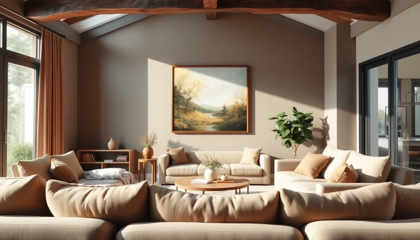 Creëer een sfeer in je woonkamer met het perfecte schilderij van https://www.mevrouwbouwers.nl/.