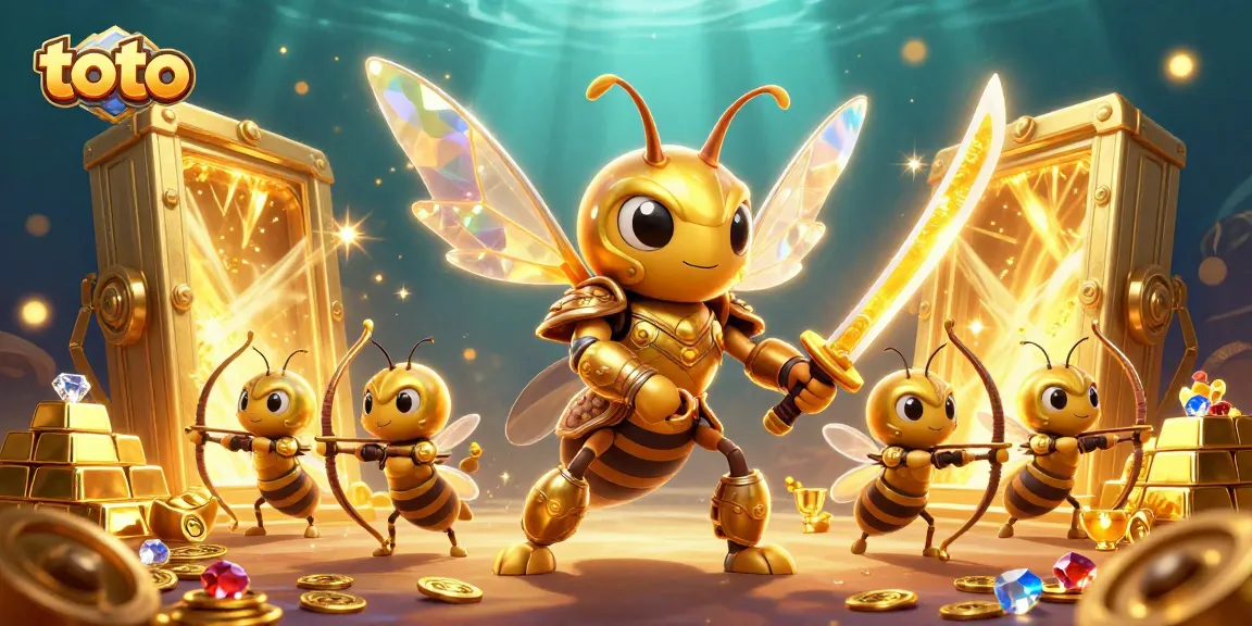 Menangkan jackpot dengan toto dan hornet emas berpakaian samurai dalam petualangan kasino yang mengagumkan.
