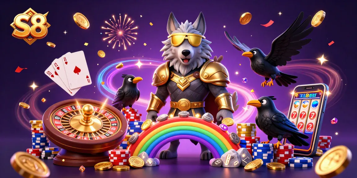 S8 embodies the thrill of winning with vibrant casino elements and dynamic gameplay.