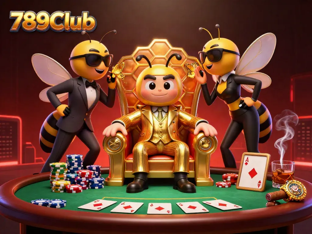 Engage in thrilling gameplay at 789Club with vibrant characters and casino elements.