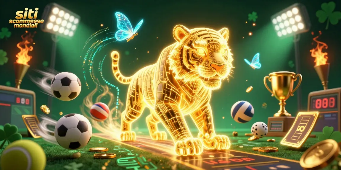 Scopri i siti scommesse mondiali con il tiger energetico che anima la giungla del betting.