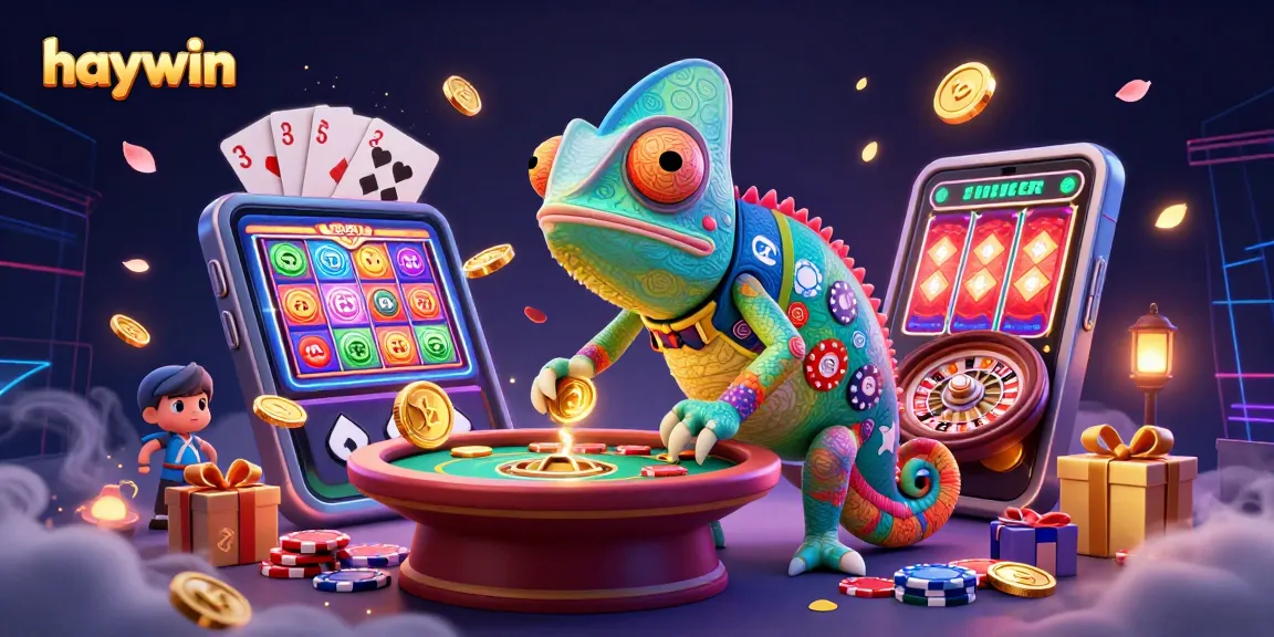 Experience thrilling wins at Haywin with dynamic gaming elements and a vibrant casino atmosphere.